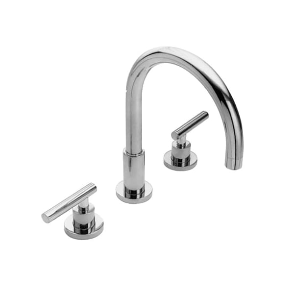 Newport Brass Tub Faucet, Matte White, Deck 3-996L-52 - main
